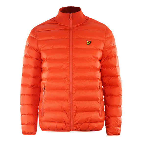 Lyle Scott Packable Puffer Burnt Orange Jacket