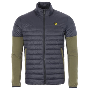 Lyle Scott Hybrid Quilted Black Jacket