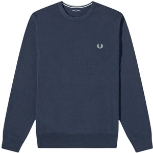Fred Perry Mens K9601 F36 Sweatshirt Blue - Style Centre Wholesale