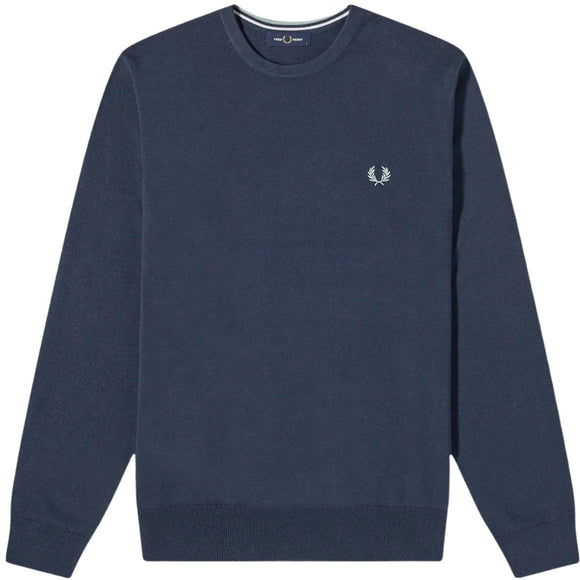 Fred Perry Mens K9601 F36 Sweatshirt Blue - Style Centre Wholesale