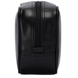 Fred Perry Laurel Wreath Washbag Black Leather Bag