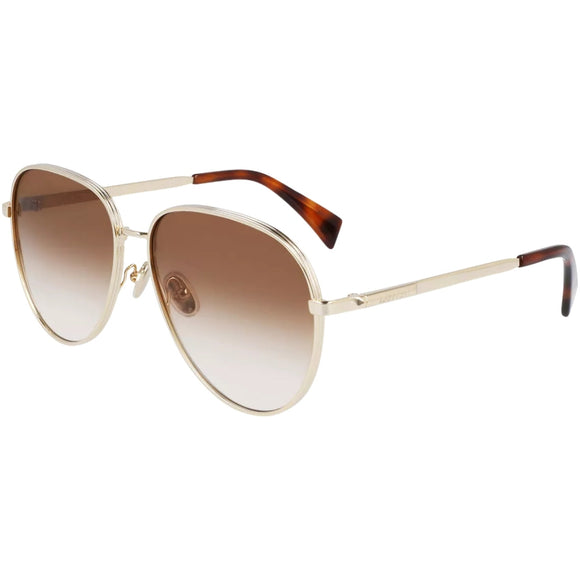 Lanvin Mens LNV107S 740 Sunglasses Gold
