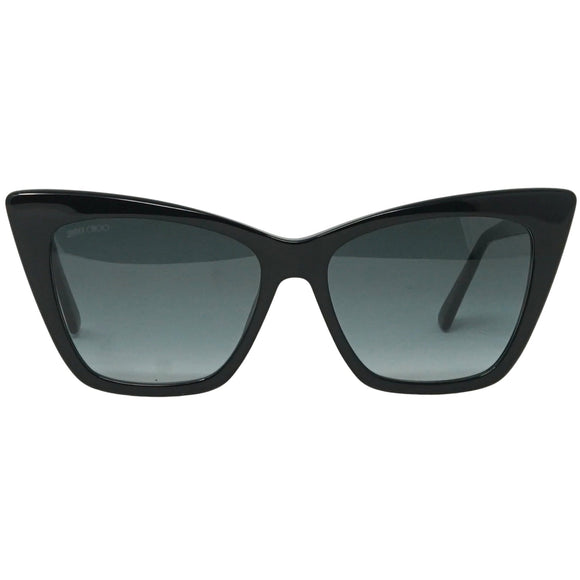 Jimmy Choo Womens Lucine 807 Sunglasses Black
