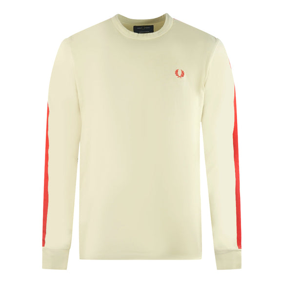 Fred Perry Mens M3828 P57 T-Shirt Cream