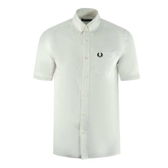 Fred Perry Mens M4687 100 Shirt White