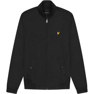 Lyle & Scott Branded Black Short Zip-Up Jacket JK462VC Z865