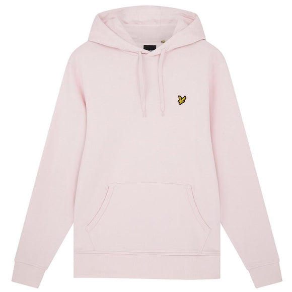 Lyle & Scott Branded Light Pink Pull-over Hoodie