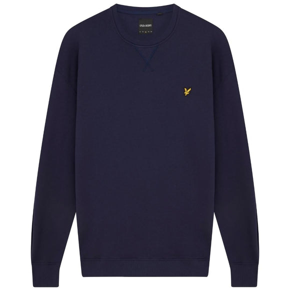 Lyle Scott Branded Navy Blue Pull Over Jumper