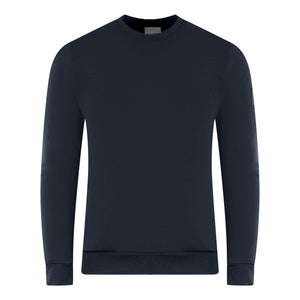 Lyle & Scott Mens ML1647V Z271 Sweater Navy Blue