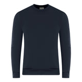 Lyle & Scott Mens ML1647V Z271 Sweater Navy Blue