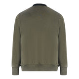 Lyle Scott Large Eagle Logo Green Sweater