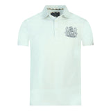Aquascutum Mens QMP026 01 Polo Shirt White