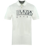 Napapijri Mens Polo Shirt NP0A4FA40021 White