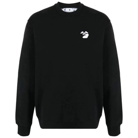 Off-White Mens OMBA057C99FLE0081001 Sweatshirt Black