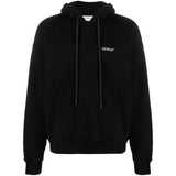 Off White Lunar Arrow Design Black Skate Hoodie