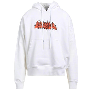 Off White Graffiti Skate White Hoodie