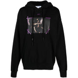 Off White Mens OMBB085S23FLE0011036 Hoodie Black