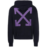 Off White Mens OMBB085S23FLE0011036 Hoodie Black