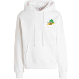 Off White Mens OMBB097S23FLE0040184 Hoodie White