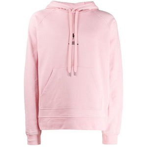 Neil Barrett Lightning Bolt Logo Pink Hoodie - Nova Clothing