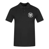 Philipp Plein Sport Circle Chest Logo Black Polo Shirt