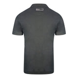 Philipp Plein Sport Circle Chest Logo Black Polo Shirt