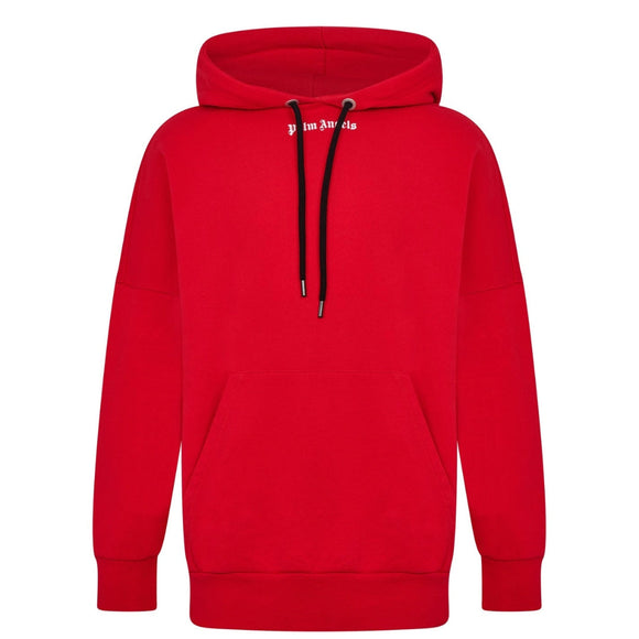 Palm Angels Mens Pmbb036C99Fle0012501 Hoodie Red