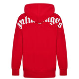 Palm Angels Mens Pmbb036C99Fle0012501 Hoodie Red