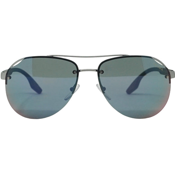 Prada Sport Mens PS52VS 7CQ9Q1 Sunglasses Silver