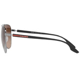 Prada Sport PS52WS 5AV02P Mens Sunglasses Silver