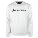 Aquascutum Box Logo White Sweatshirt