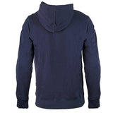 Aquascutum Aldis Logo Navy Hoodie