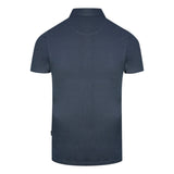 Aquascutum Mens QMP021 85 Polo Shirt Navy