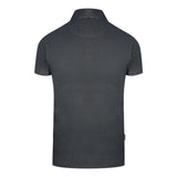 Aquascutum Signature Logo Black Polo Shirt
