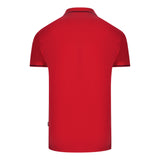 Aquascutum Mens QMP052 52 Polo Shirt Red