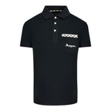 Aquascutum Check Pocket Black Polo Shirt