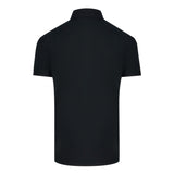Aquascutum Check Pocket Black Polo Shirt