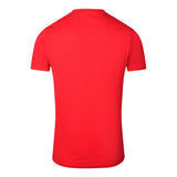 Cavalli Class Scales Design Logo Red T Shirt - Style Centre Wholesale
