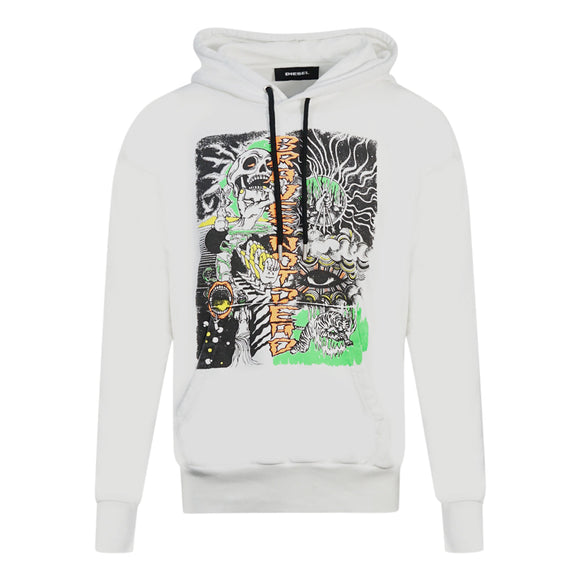 Diesel S Alby D1 Black Hoodie 1