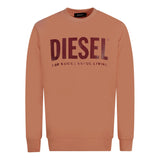Diesel S Division Logo Pink Sweater