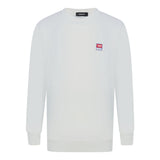 Diesel S Gir Div P Pacth Logo White Sweater