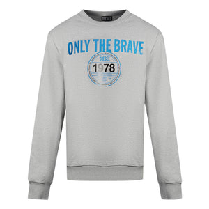 Diesel S Girk K13 9Cb Grey Sweatshirt