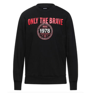 Diesel Mens Sweater S Girk K13 9Xx Black