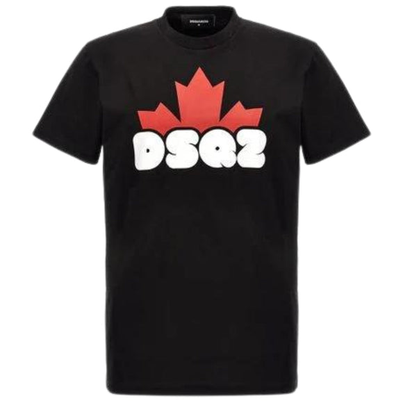 Dsquared2 Mens T Shirt S74Gd1159 900 Black - Style Centre Wholesale