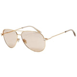 Jimmy Choo Womens Sansa/S DDB K1 Sunglasses Gold