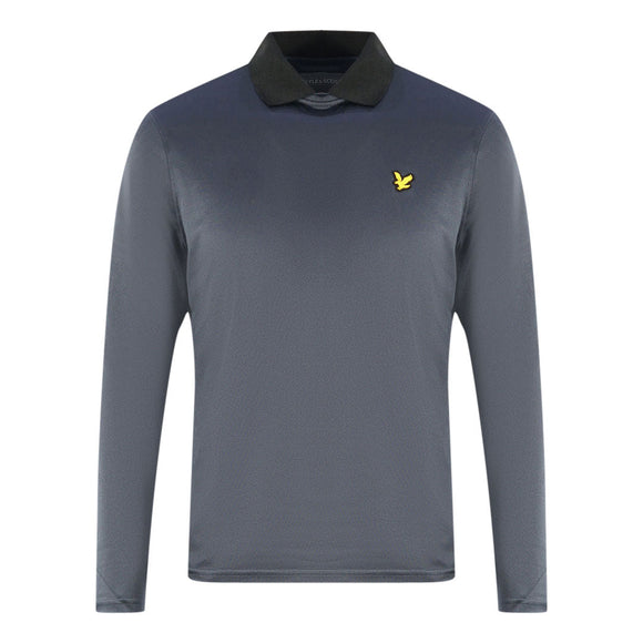 Lyle & Scott Mens SP1249G Z807 Polo Shirt Dark Grey