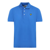 Lyle & Scott Spring Blue Plain Polo Shirt SP400VOG W58