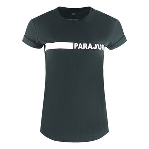 Parajumpers Womens Space Tee 541 T Shirts Black - Style Centre Wholesale