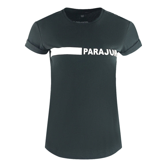 Parajumpers Womens Space Tee 541 T-Shirts Black