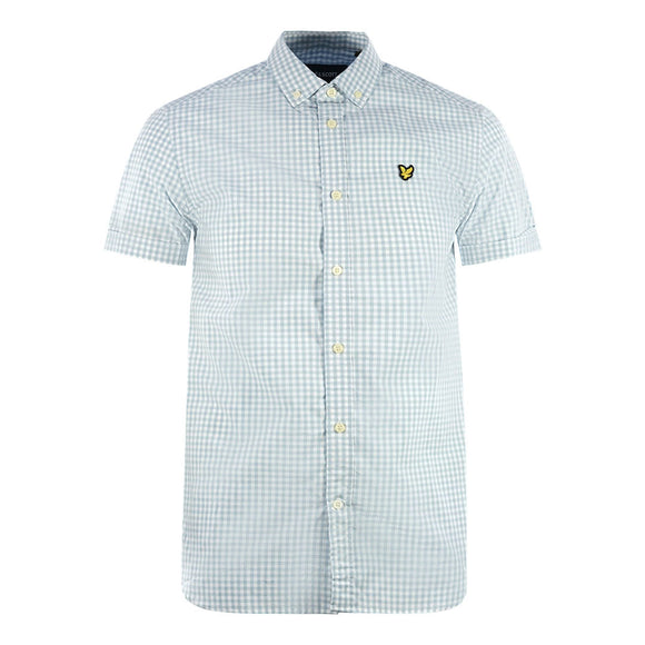 Lyle & Scott Mens SW1201VOG W490 Shirt Blue